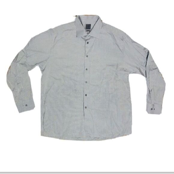 Men’s Calvin Klein grey button down shirt - Picture 1 of 4